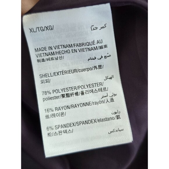 Dark Fig Ruffle Sleeve Jacket - Picture 7 of 8